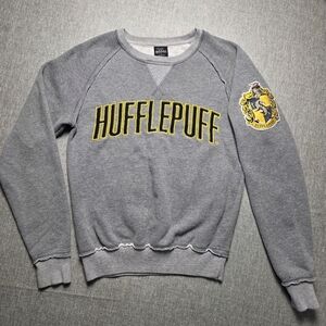 Universal Studios Hufflepuff Sweatshirt - Raglan Ruffle Hem Women's Size XS